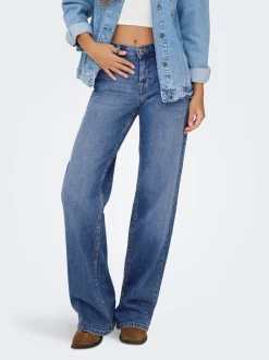 ONLJULLES Lav midje Wide Leg Fit Jeans