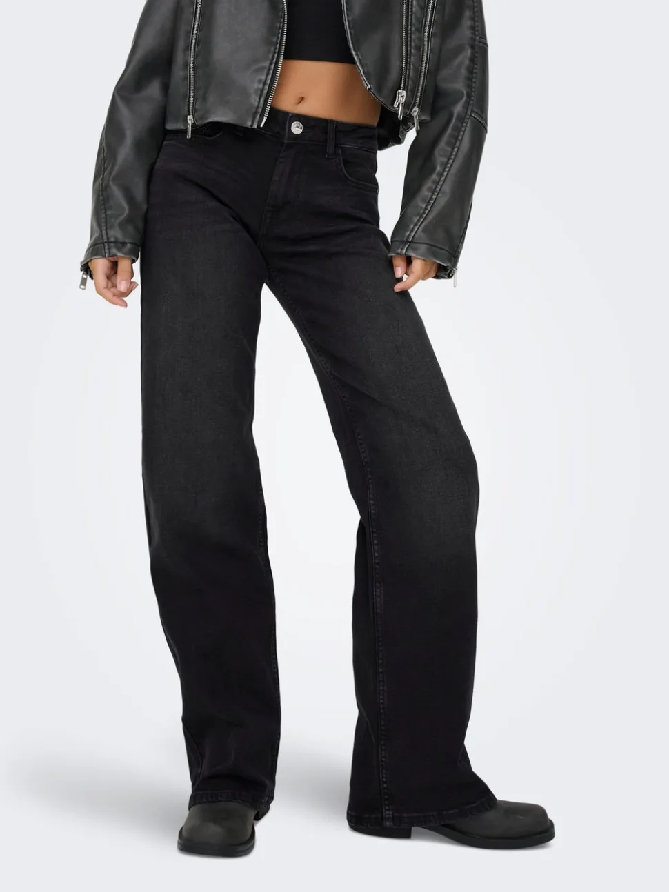 ONLJULLES Lav midje Wide Leg Fit Jeans