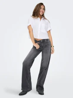 ONLJULLES Lav midje Wide Leg Fit Jeans