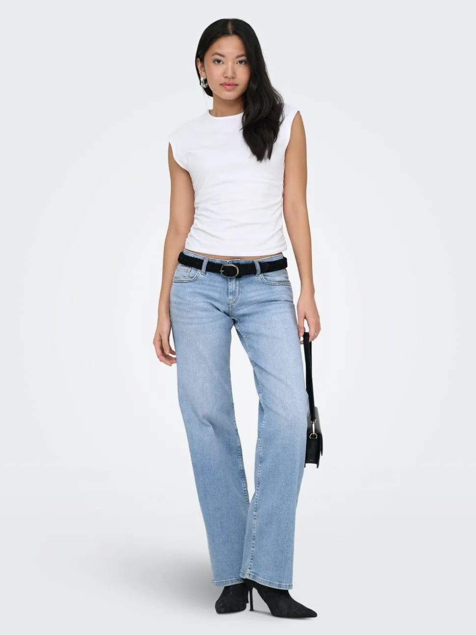 ONLJULLES Superlav midje Wide Leg Fit Jeans