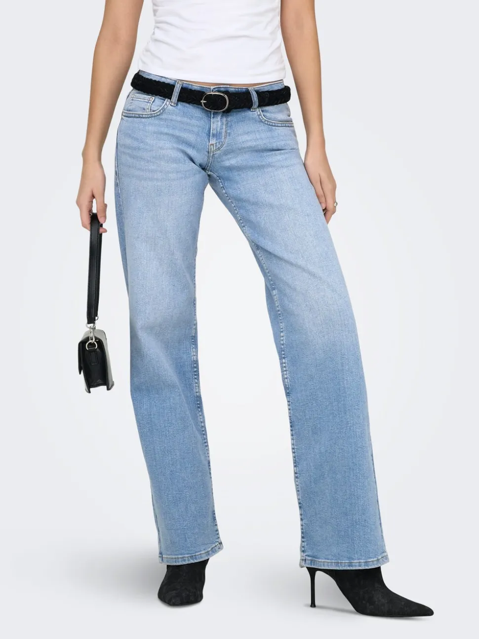ONLJULLES Superlav midje Wide Leg Fit Jeans