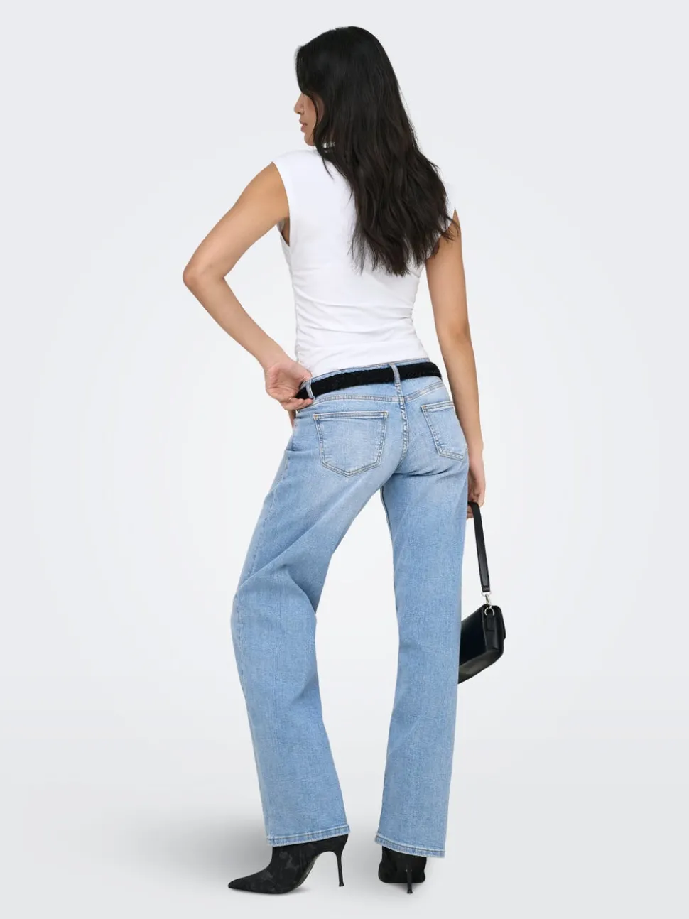 ONLJULLES Superlav midje Wide Leg Fit Jeans