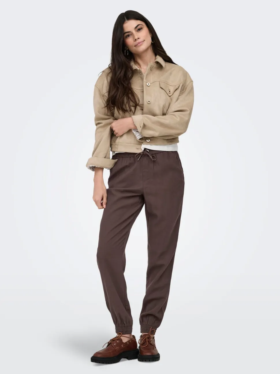 ONLKELDA-EMERY Regular Fit Bukser med vide ben
