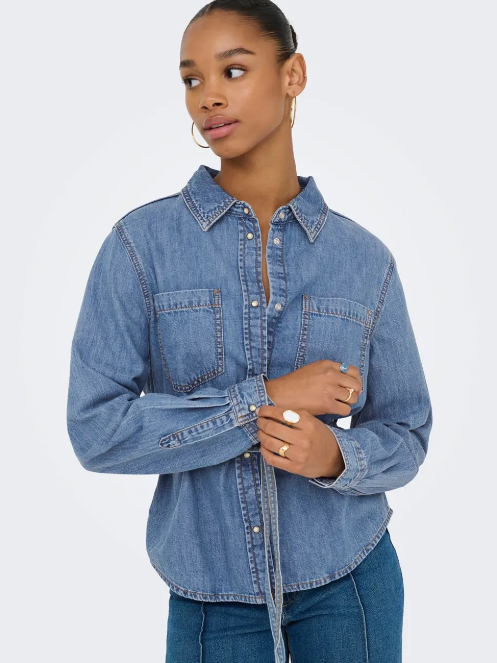 ONLKOKO Denimskjorte