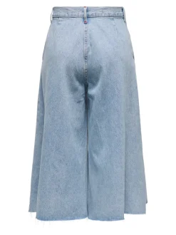 ONLLA Høy midje Wide Leg Fit Lang Jeans