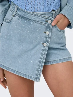 ONLLESLY Denim Denimskjørt Kort skjørt