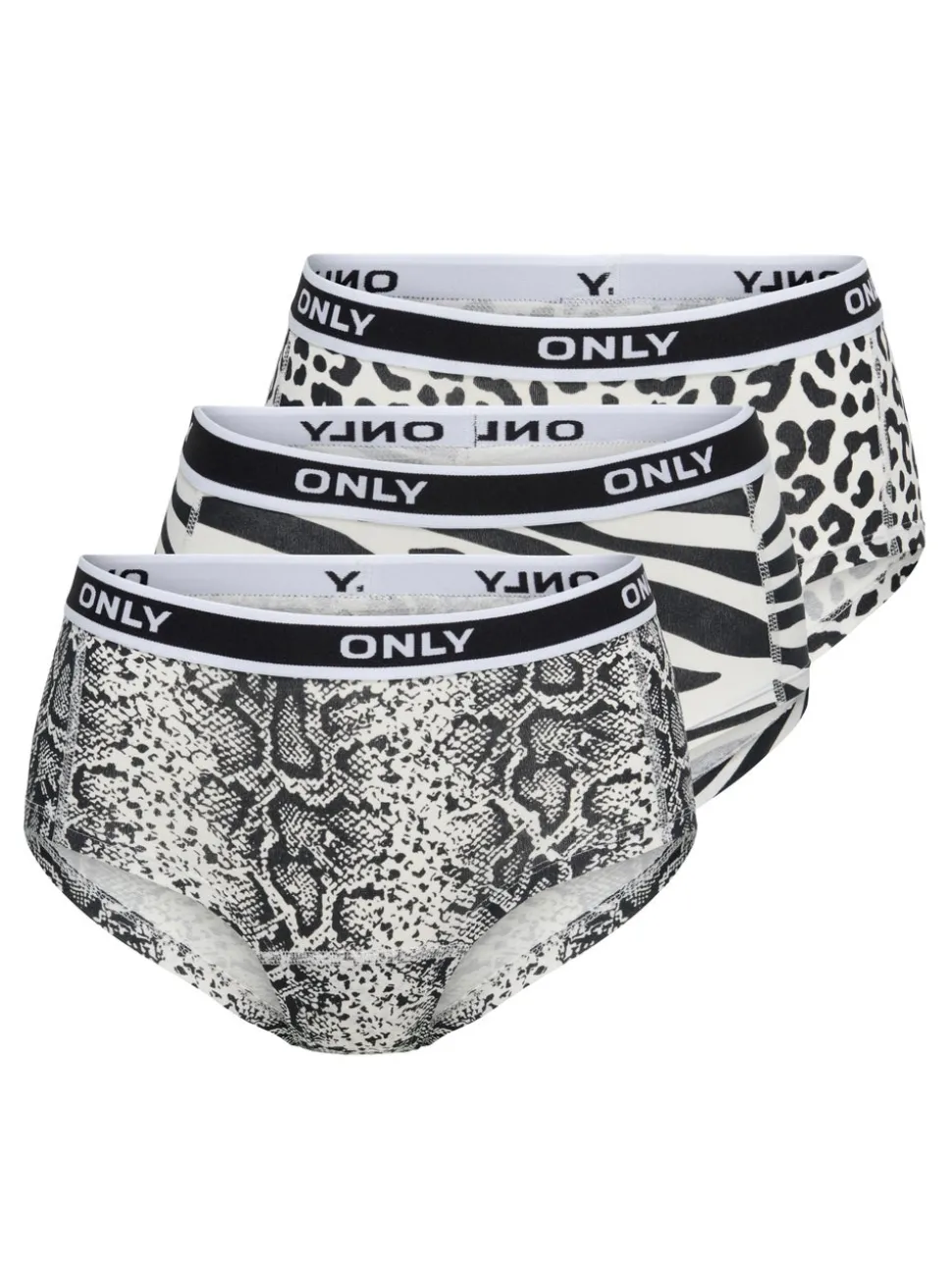 ONLLIGA 3-pack Hipstere