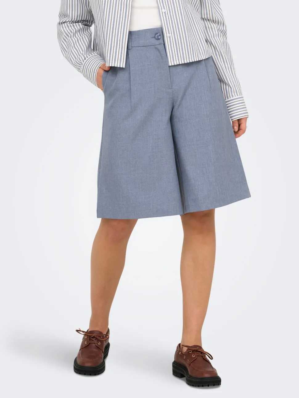 ONLLINDA Høy midje Loose fit Bermudashorts