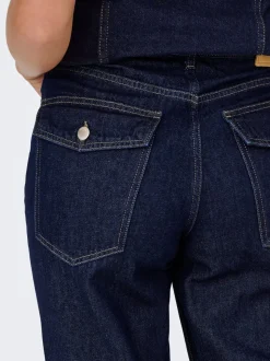 ONLLINEA Høy midje Wide Leg Fit Jeans