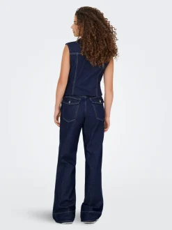 ONLLINEA Høy midje Wide Leg Fit Jeans
