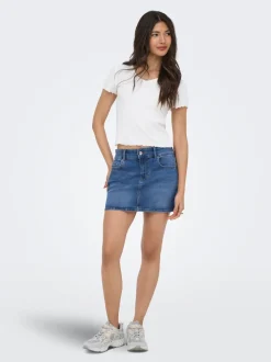 ONLLOLA Denimskjørt Miniskjørt