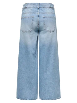 ONLLORAN Middels høy midje Wide Leg Fit Jeans