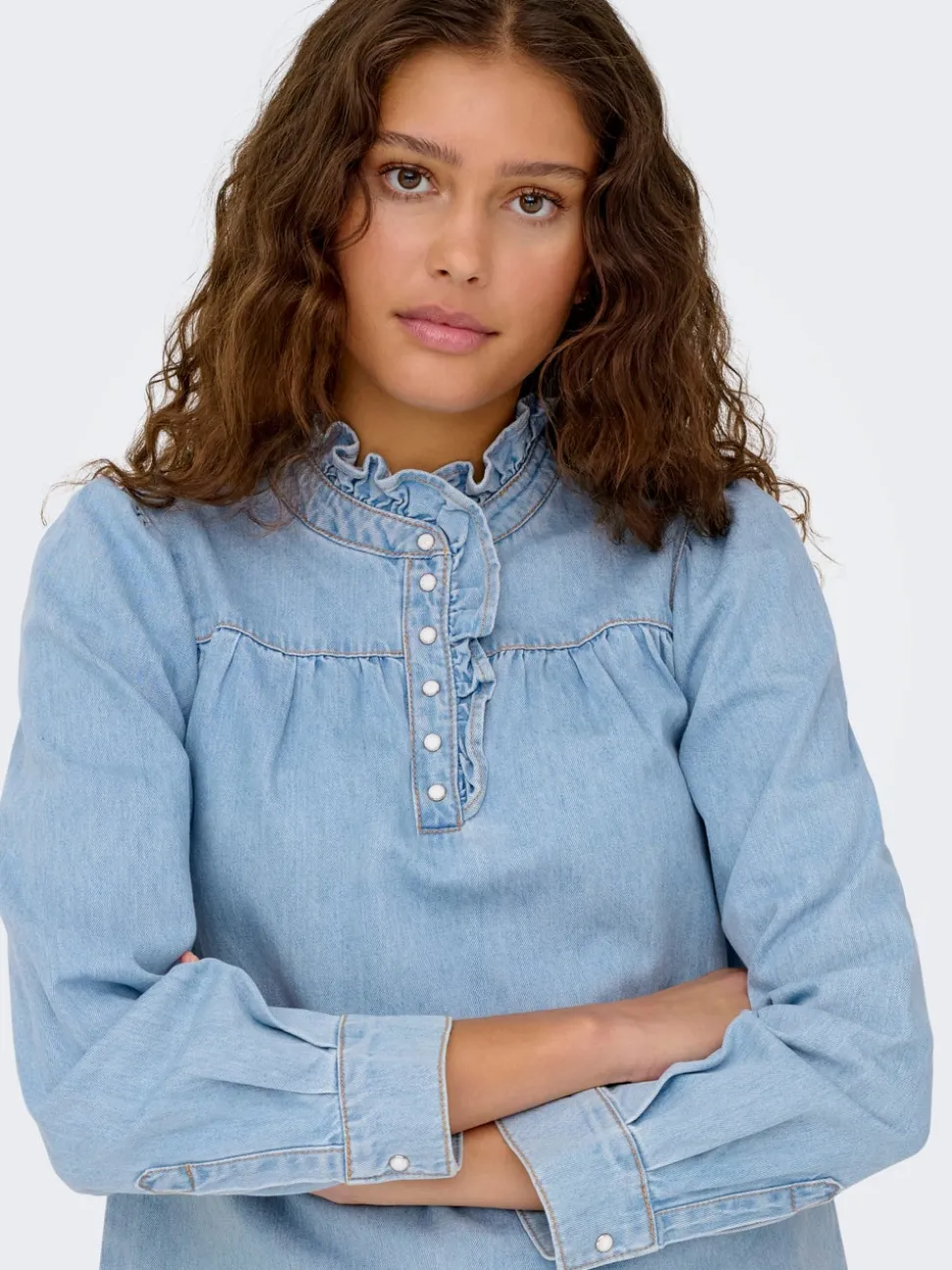 ONLLUCIA Denimskjorte