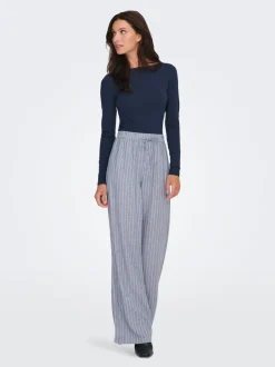 ONLLUDO Loose fit Lin Bukser