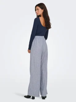 ONLLUDO Loose fit Lin Bukser