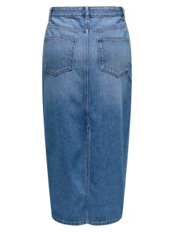 ONLLUMI Denim Denimskjørt Midiskjørt