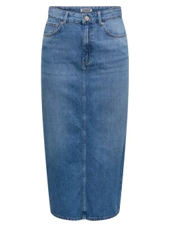 ONLLUMI Denim Denimskjørt Midiskjørt
