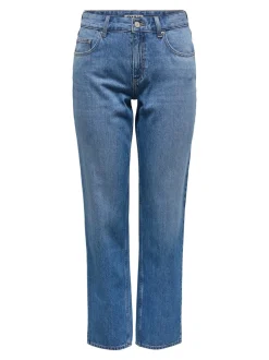 ONLLUMI Middels høy midje Mom Fit Jeans