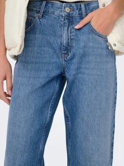 ONLLUMI Middels høy midje Mom Fit Jeans