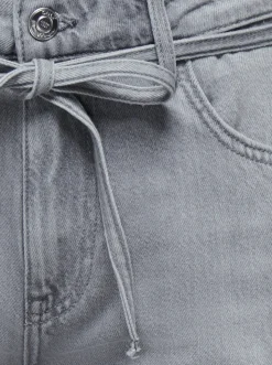ONLLUMI Middels høy midje Wide Leg Fit Denimshorts