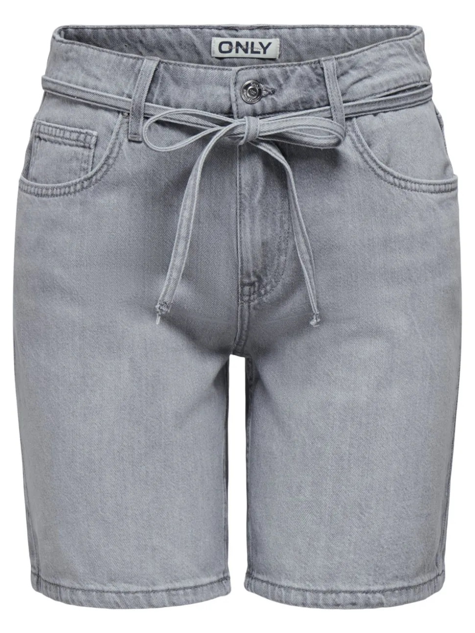 ONLLUMI Middels høy midje Wide Leg Fit Denimshorts