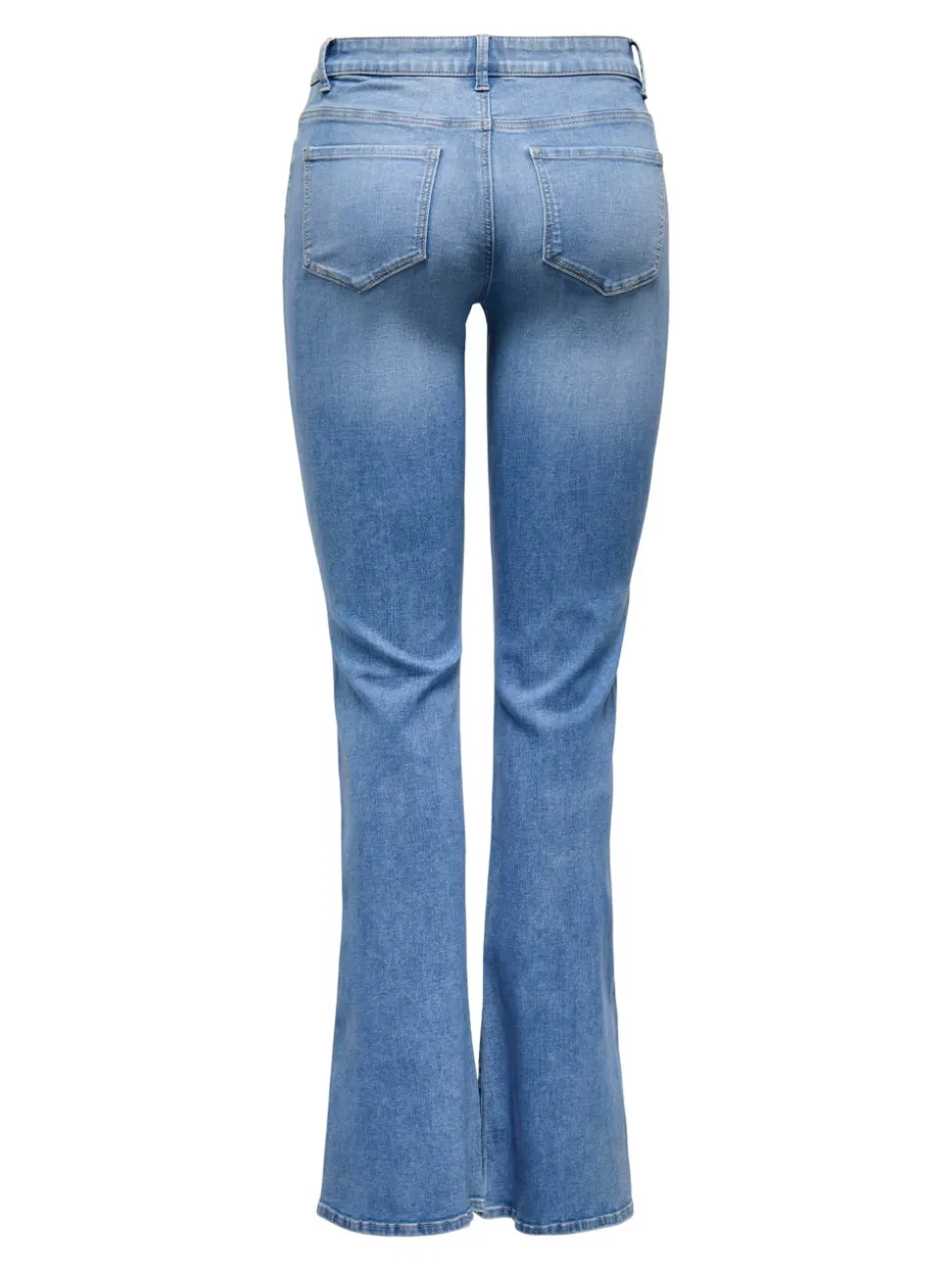 ONLLUSH Middels høy midje Retro Flared Fit Jeans