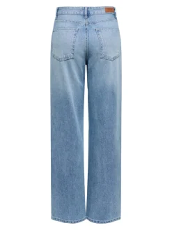 ONLMADDIE-O Høy midje Wide Leg Fit Jeans
