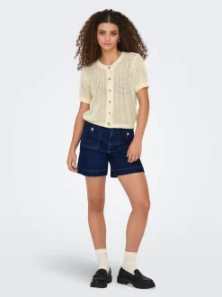 ONLMADELINE Høy midje Regular Fit Denimshorts