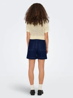 ONLMADELINE Høy midje Regular Fit Denimshorts
