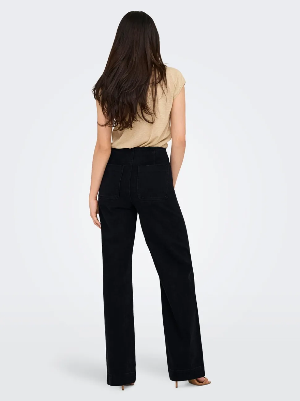 ONLMADELINE Høy midje Wide Leg Fit Jeans