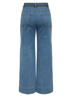 ONLMADISON Høy midje Wide Leg Fit Cropped Jeans
