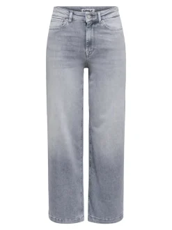 ONLMADISON Høy midje Wide Leg Fit Cropped Jeans