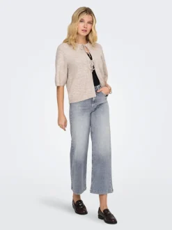 ONLMADISON Høy midje Wide Leg Fit Cropped Jeans