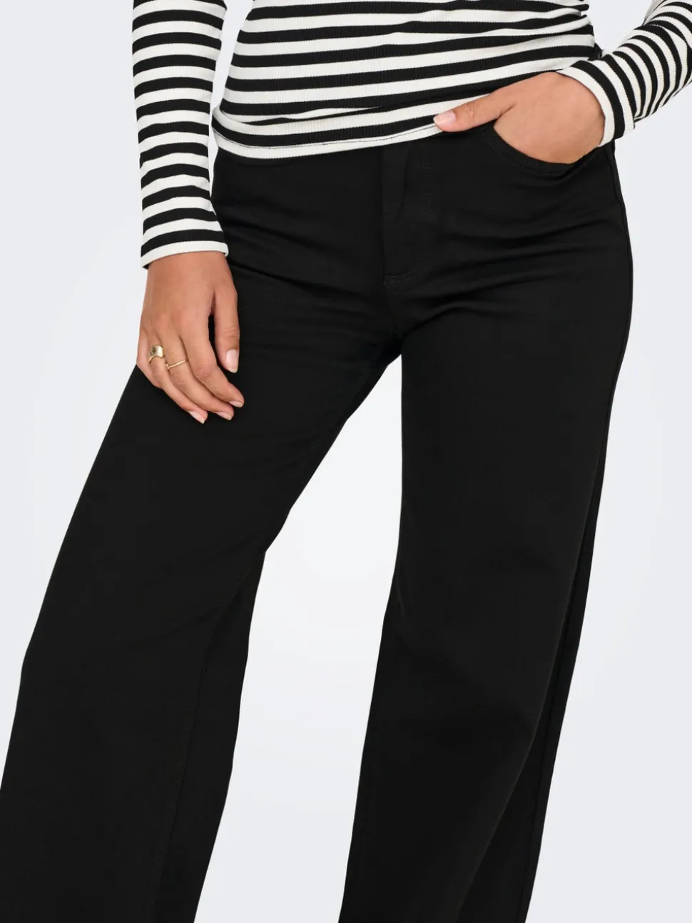 ONLMADISON Høy midje Wide Leg Fit Jeans