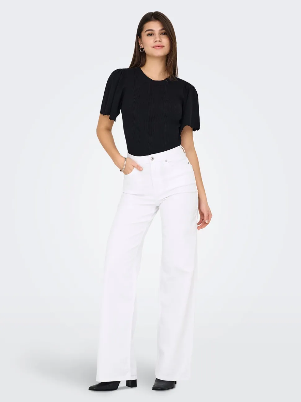 ONLMADISON Høy midje Wide Leg Fit Jeans