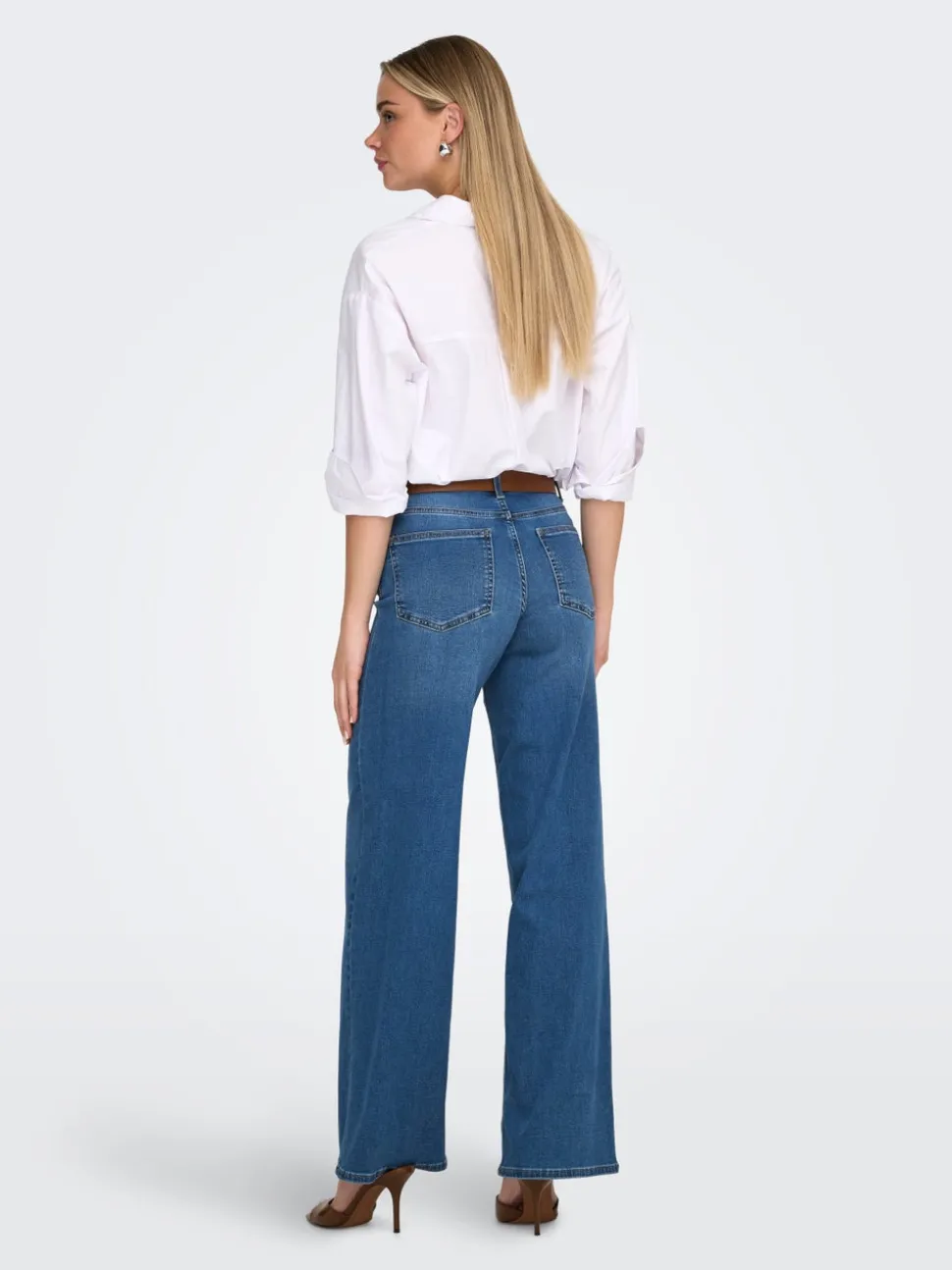 ONLMADISON Høy midje Wide Leg Fit Jeans