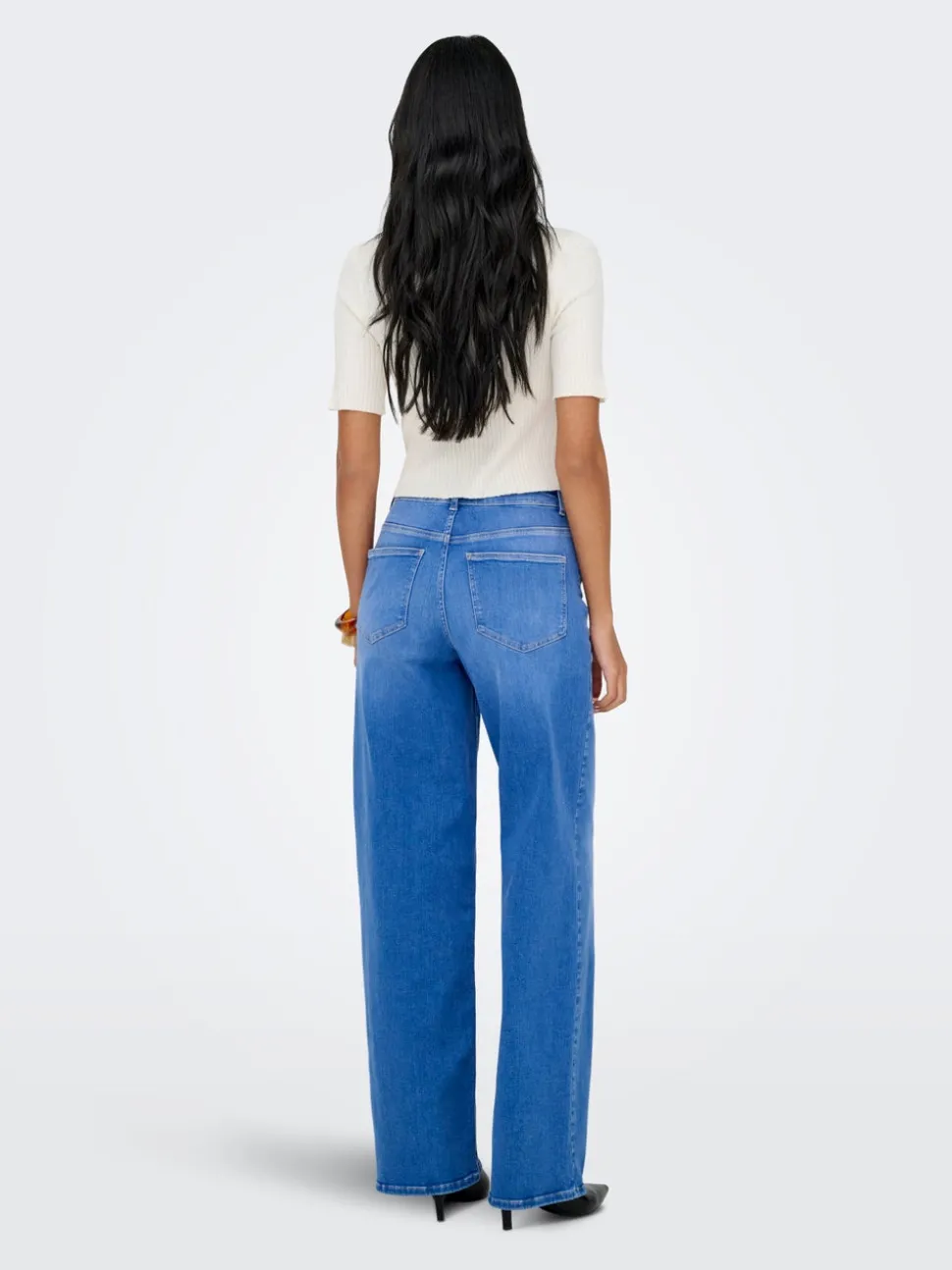 ONLMADISON Høy midje Wide Leg Fit Jeans