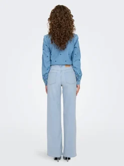 ONLMADISON Høy midje Wide Leg Fit Jeans