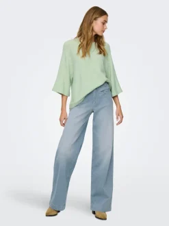 ONLMADISON Høy midje Wide Leg Fit Jeans