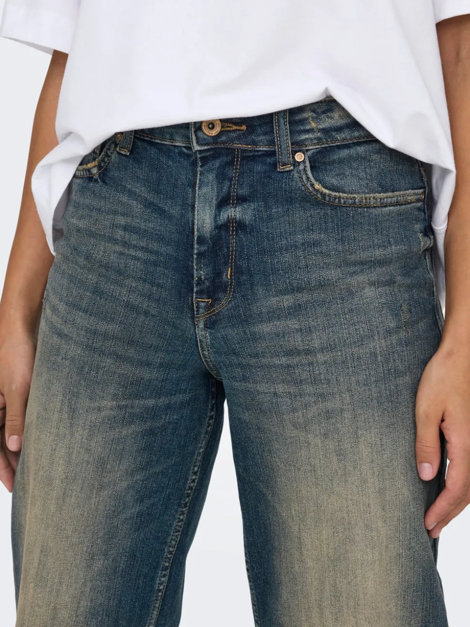ONLMADISON Høy midje Wide Leg Fit Jeans