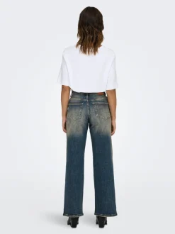 ONLMADISON Høy midje Wide Leg Fit Jeans