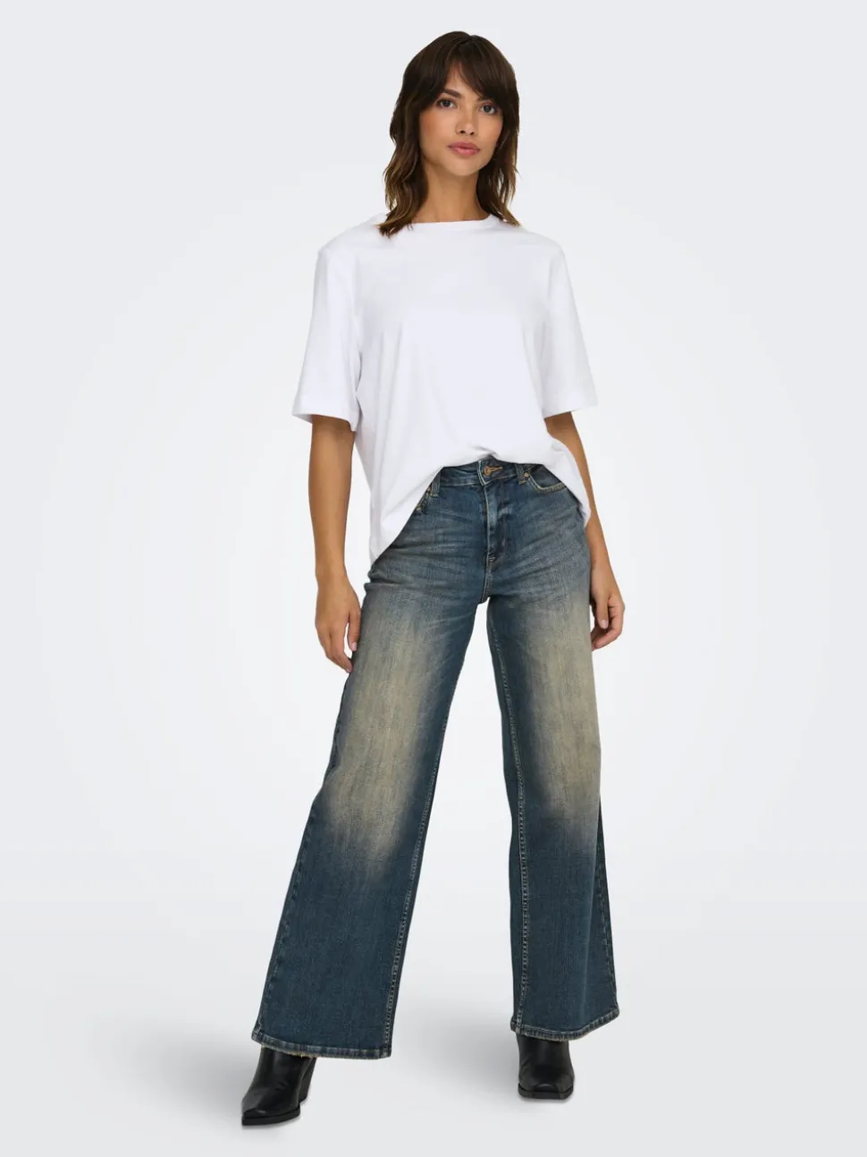 ONLMADISON Høy midje Wide Leg Fit Jeans