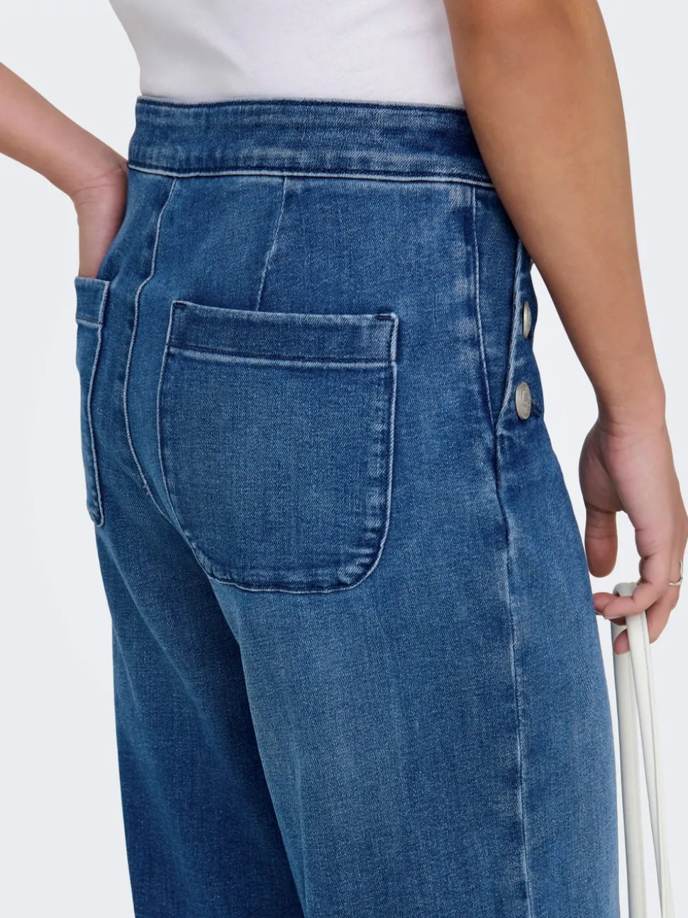ONLMADISON Høy midje Wide Leg Fit Jeans
