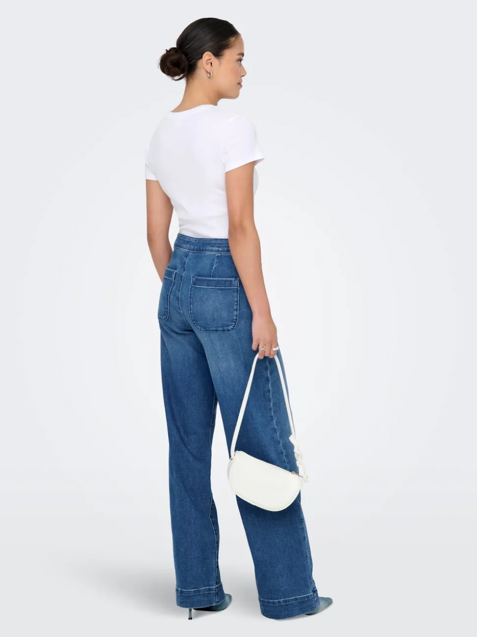 ONLMADISON Høy midje Wide Leg Fit Jeans