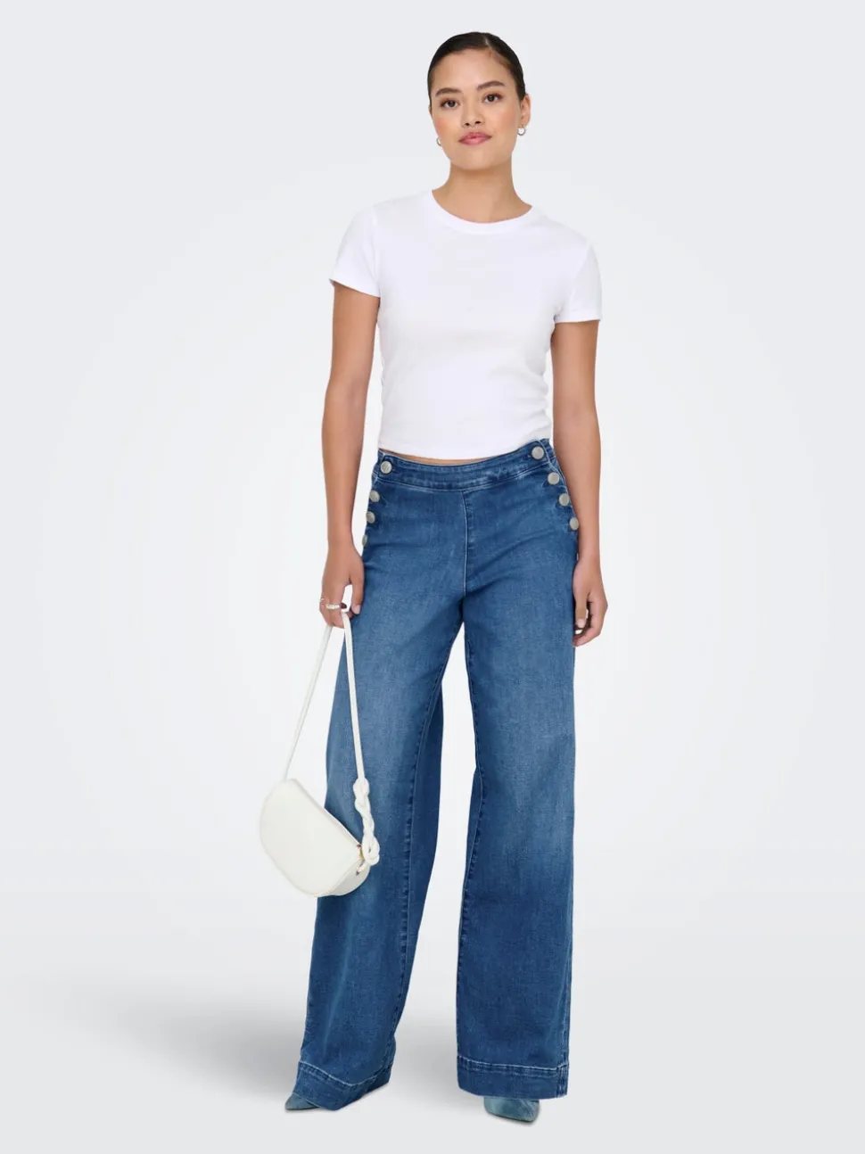 ONLMADISON Høy midje Wide Leg Fit Jeans