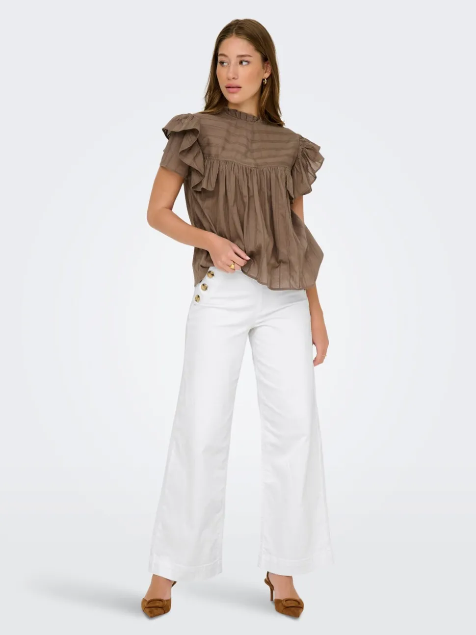 ONLMADISON Høy midje Wide Leg Fit Jeans