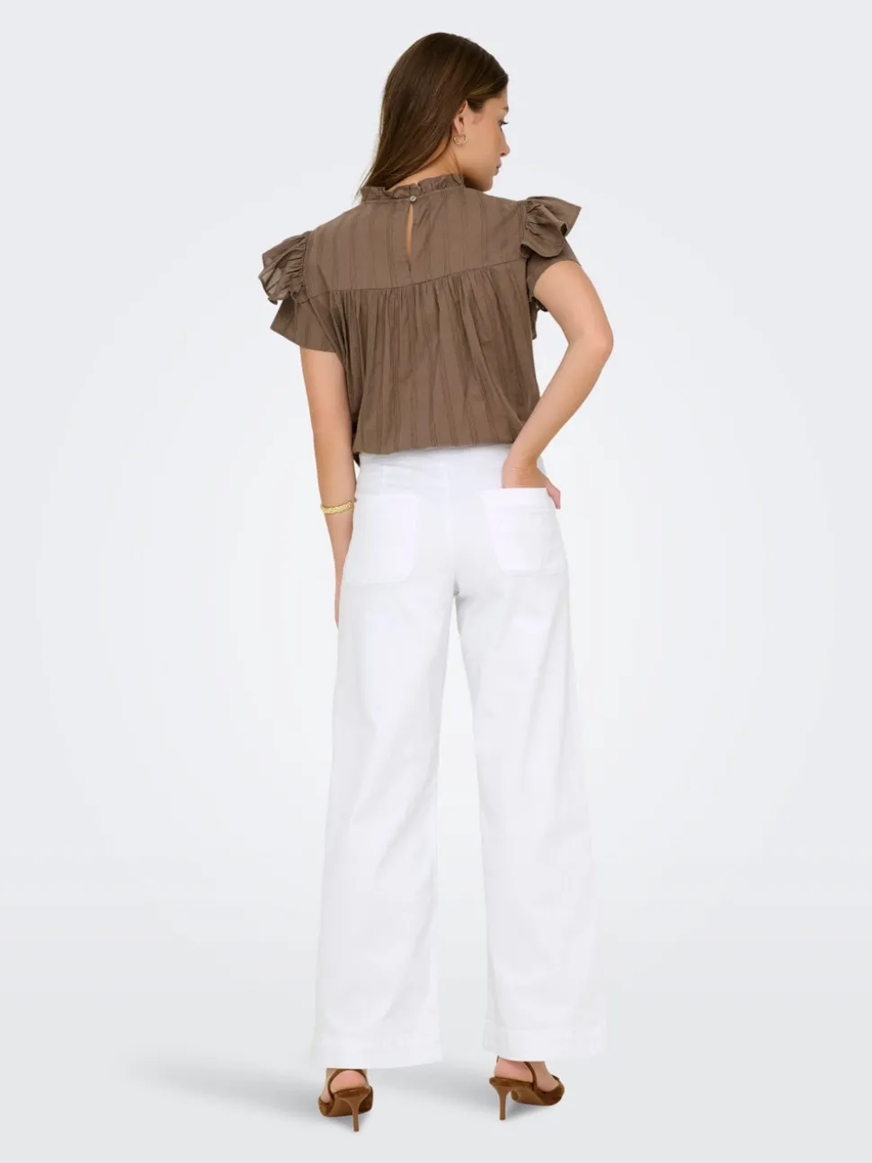 ONLMADISON Høy midje Wide Leg Fit Jeans