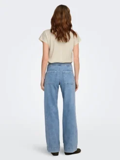 ONLMADISON Høy midje Wide Leg Fit Jeans
