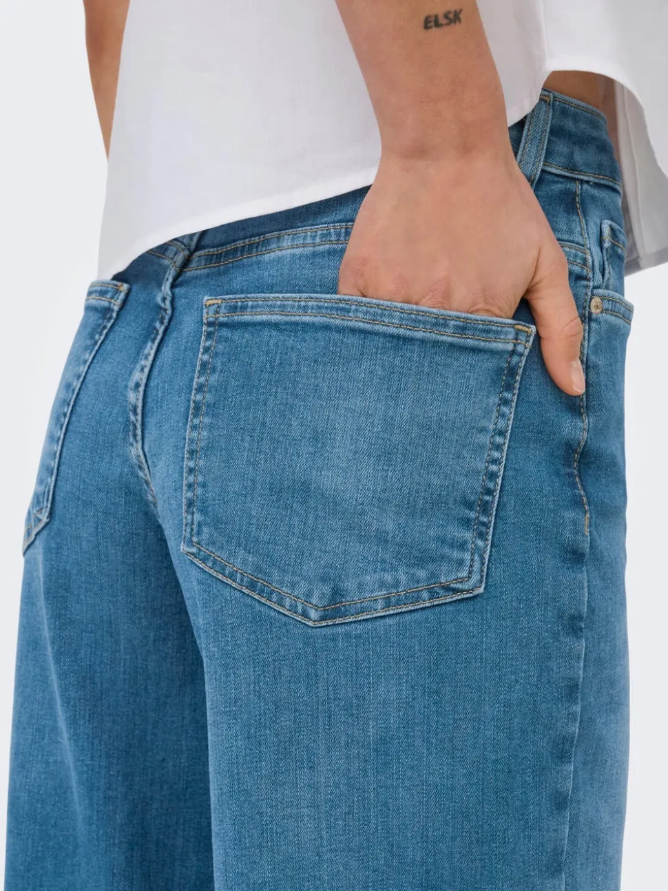 ONLMADISON Høy midje Wide Leg Fit Jeans