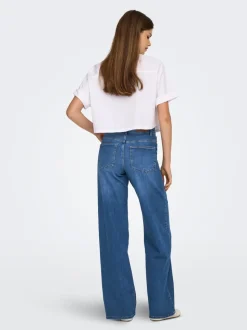 ONLMADISON Høy midje Wide Leg Fit Jeans